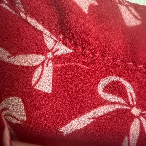 Torrid Harper Georgette Bow Blouse - Picture 5 of 7